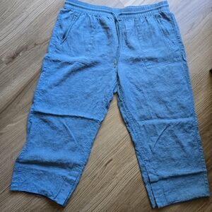 Athleta Teal Wide Leg Pants